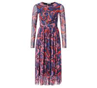 Rich & Royal Mesh Dress Recycled Midnight Blue Talla: XS | Vestidos Midi Outlet | Mujer | Azul