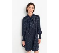 Rich & Royal Mini Dress With Bow Midnight Blue Talla: 36 | Mini Vestidos Outlet | Mujer | Azul