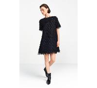 Rich & Royal Mini Dress With Structure Black Talla: 38 | Mini Vestidos Outlet | Mujer | Negro