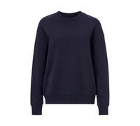 Rich & Royal Organic Felpa Crew Deep Blue Talla: S | Sudaderas con Capucha Outlet | Mujer | Azul