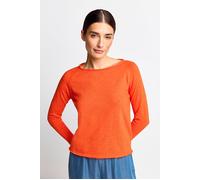 Rich & Royal Organic Heavy Jersey Longsleeve Cherry Tomato Talla: XS | Manga Larga Outlet | Mujer | Rojo