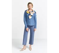 Rich & Royal Organic Heavy Jersey Vintage Blue Talla: S | Manga Larga Outlet | Mujer | Azul