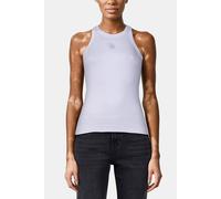 Rich & Royal Organic Rib Top Branded Cotton Blue Talla: M | Camisetas de Tirantes Outlet | Mujer | Azul