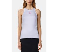 Rich & Royal Organic Rib Top Branded Sorbet Pink Talla: XL | Camisetas de Tirantes Outlet | Mujer | Rosa