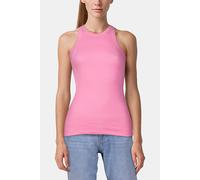 Rich & Royal Organic Rib Top Sorbet Pink Talla: S | Camisetas de Tirantes Outlet | Mujer | Rosa