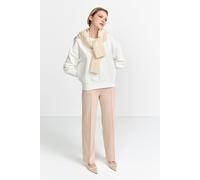 Rich & Royal Oversized Sweater Pearl White Talla: M | Sudaderas con Capucha Outlet | Mujer | Blanco