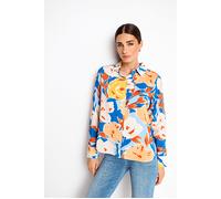Rich & Royal Printed Blouse Azzure Blue Talla: 40 | Camisas Outlet | Mujer | Azul