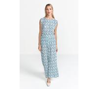 Rich & Royal Printed Crinkle Top Palace Blue Talla: M | Vestidos Maxi Outlet | Mujer | Azul