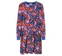 Rich & Royal Printed Dress With Knit Details Ecovero Midnight Blue Talla: 38 | Mini Vestidos Outlet | Mujer | Azul