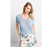 Rich & Royal Pullover With Cut Outs Cotton Blue Talla: M | Jerséis de Punto Outlet | Mujer | Azul