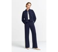 Rich & Royal Scuba Jacket Denim Look Midnight Blue Talla: XL | Chaquetas Finas Outlet | Mujer | Azul