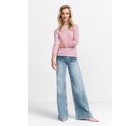 Rich & Royal Sparkle Striped Longsleeve Organic Raspberry Pink Talla: XS | Manga Larga Outlet | Mujer | Rosa