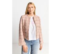 Rich & Royal Tweed Jacket Rose Shadow Talla: XL | Cazadoras Cropped Outlet | Mujer | Rosa