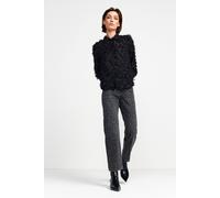 Rich & Royal Vintage Straight Rhinestones Denim Black Talla: W26L32 | Vaqueros Rectos Outlet | Mujer | Negro