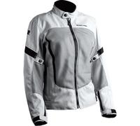 Richa Airbender Chaqueta textil de moto para mujer, gris, tamaño XL