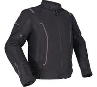 Richa Airstream 3 chaqueta textil impermeable para motocicleta, negro, Talla L