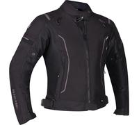 Richa Airstream 3 impermeable Chaqueta textil de motocicleta para mujer, negro, tamaño M