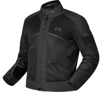 Richa Airstream X-2 Chaqueta Textil de Motocicleta Impermeable, negro, Talla 3XL