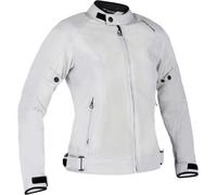 Richa Airsummer Chaqueta textil de moto para mujer, Gris claro, Talla XXL