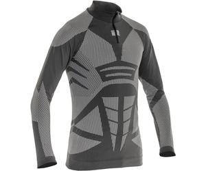 Richa All Season Camisa funcional de manga larga, gris, tamaño L para Hombres