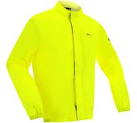 Richa Aquaguard Chaqueta impermeable de moto para mujer, Amarillo neón, Talla L