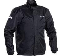 Richa Aquaguard Chaqueta impermeable para moto, negro, tamaño L para Hombres