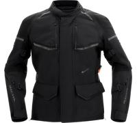 Richa Atlantic 2 Gore-Tex chaqueta textil impermeable para motocicletas, negro, tamaño 2XL para Hombres