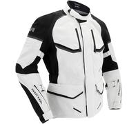 Richa Atlantic 2 Gore-Tex chaqueta textil impermeable para motocicletas, Gris claro/negro, Talla 4XL