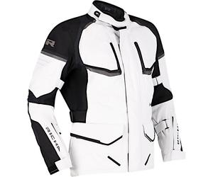Richa Atlantic 2 Gore-Tex impermeable Chaqueta textil de motocicleta para mujer, negro-gris, tamaño XL