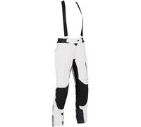 Richa Atlantic 2 Gore-Tex Pantalones textiles impermeables para mujer de motocicleta, Gris claro/negro, Talla XXL