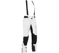 Richa Atlantic 2 Gore-Tex Pantalones textiles impermeables para mujer de motocicleta, Gris claro/negro, Talla XL