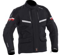Richa Atlantic Gore-Tex chaqueta textil impermeable para motocicletas, negro, tamaño 2XL para Hombres