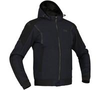 Richa Atomic 2 chaqueta textil impermeable para motocicleta, negro/azul oscuro, Talla 4XL