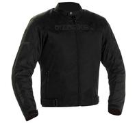 Richa Buster Long chaqueta textil impermeable para motocicletas, negro, tamaño L para Hombres