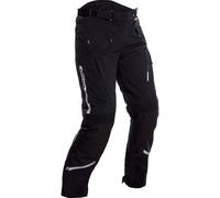Richa Colorado 2 Pro Pantalones textiles impermeables para mujer de motocicleta, negro, tamaño 4XL