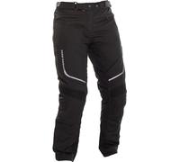 Richa Colorado Pantalones textiles impermeables para mujer de motocicleta, negro, tamaño 2XL