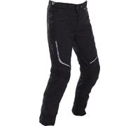 Richa Colorado Pantalones textiles impermeables para motocicletas, negro, Talla Short XXL