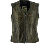 Richa Colt Gilet Chaleco de moto, Marrón oscuro, Talla 8XL