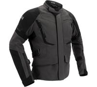 Richa Cyclone 2 Gore-Tex chaqueta textil impermeable para motocicletas, Gris oscuro/negro, Talla S