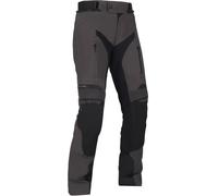 Richa Cyclone 2 Gore-Tex Pantalones textiles impermeables para mujer de motocicleta, Gris oscuro/negro, Talla L