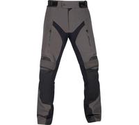 Richa Cyclone 2 Gore-Tex Pantalones textiles impermeables para motocicletas, negro-gris, tamaño 5XL para Hombres