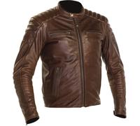 Richa Daytona 2 Chaqueta de cuero para moto, marrón, Talla 54