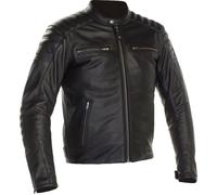 Richa Daytona 2 Chaqueta de cuero para moto, negro, Talla 46