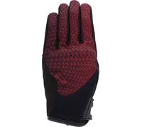 Richa Dora Guantes de moto para mujer, rojo/negro, Talla XL