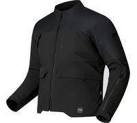 Richa Eternity Chaqueta Textil de Motocicleta Impermeable, negro, Talla L