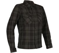 Richa Forest Camisa de moto para mujer, negro-gris, tamaño 3XL