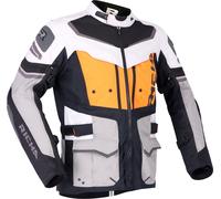 Richa Infinity 2 Adventure, chaqueta textil impermeable S male Gris/Gris Oscuro/Naranja