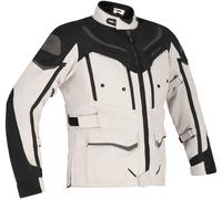 Richa Infinity 2 Adventure impermeable Chaqueta textil de motocicleta para mujer, negro-gris, tamaño S