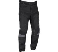 Richa Infinity 2 Adventure Pantalones textiles impermeables para motocicletas, negro, Talla L