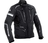 Richa Infinity 2 Pro Chaqueta textil de moto, negro-blanco, tamaño M para Hombres